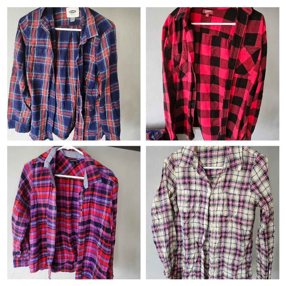 Medium Flannel bundle